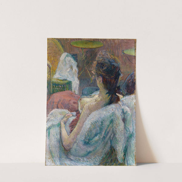 The Model Resting by Henri de Toulouse-Lautrec