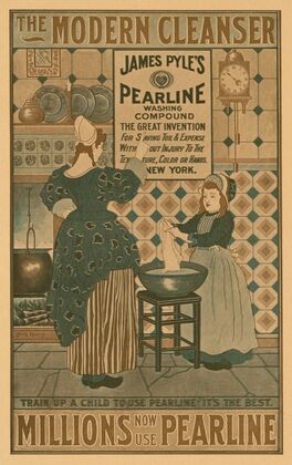 The modern cleanser, millions now use Pearline