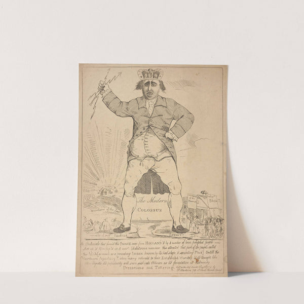 The modern colossus. (1784)