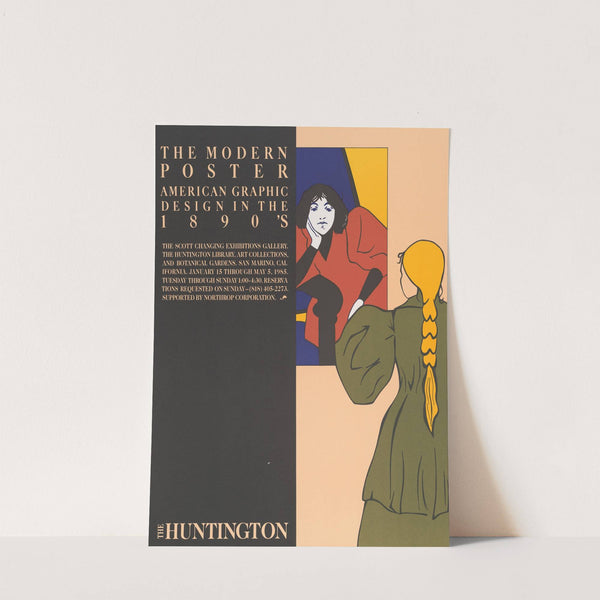 The modern poster, American graphic design in the 1890's ... the Huntington by Anonymous