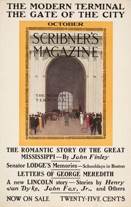The modern terminal, the gate of the city. October, scribner’s magazine