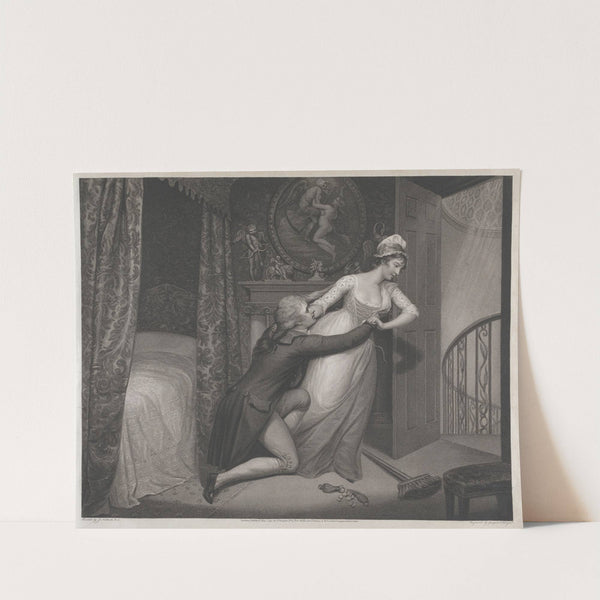 The Modest Girl rejects the Illicit Addresses of her Master (1797) by James Northcote