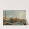 The Molo, with the Piazzetta and the Doge’s Palace, from the Bacino by Canaletto
