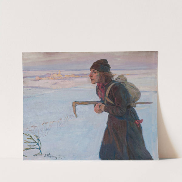 The Monk by Aleksei Mikhailovich Korin