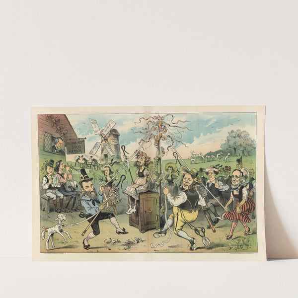 The monopolists' may-pole by Frederick Burr Opper