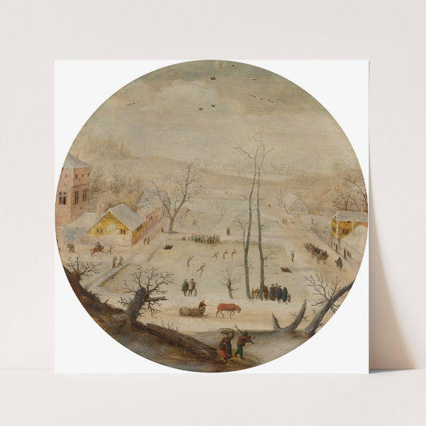 The month of January, with the sign of Aquarius by Jacob Grimmer