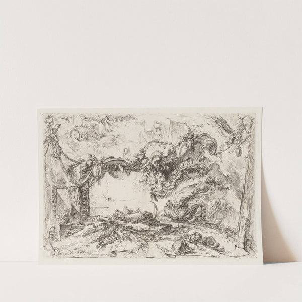 The Monumental Tablet (1745–50) by Giovanni Battista Piranesi