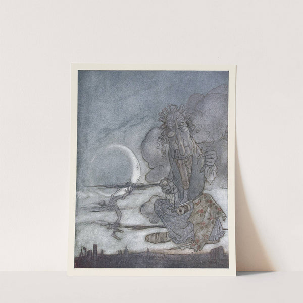 The Moon and her Mother (1912) by Arthur Rackham