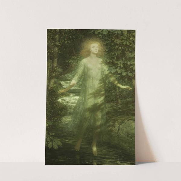 The Moon Maiden (1923) by Frank Dicksee