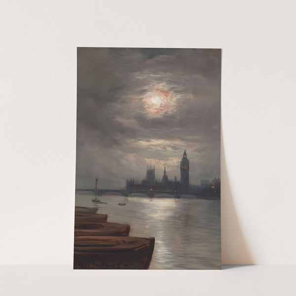 The Moonlit River by George Hyde Pownall