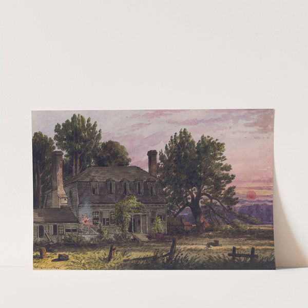 The Moore House near Yorktown, Va. (Front) by William McIlvaine