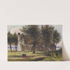 The Moore House near Yorktown, Va. (Rear) by William McIlvaine