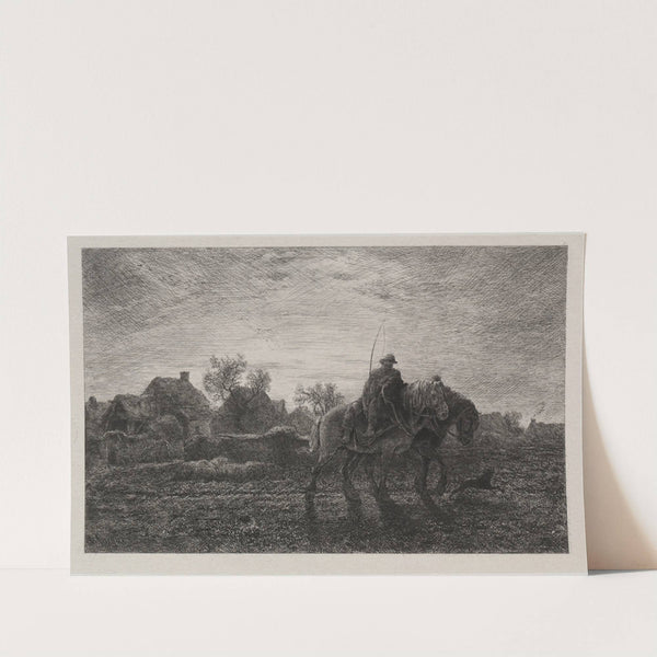 The Morning (1864) by Charles Emile Jacque