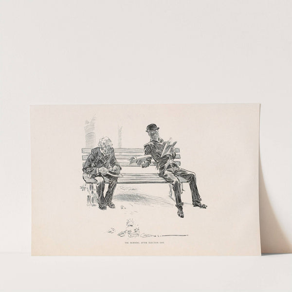 The morning after election day (1896) by Charles Dana Gibson