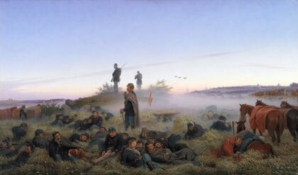 The Morning After The Battle Of Isted, July 25, 1850