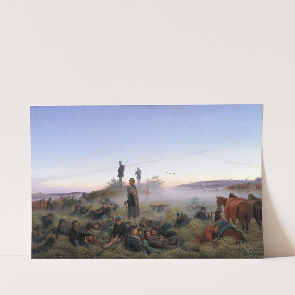 The Morning After The Battle Of Isted, July 25, 1850 by Jørgen Sonne