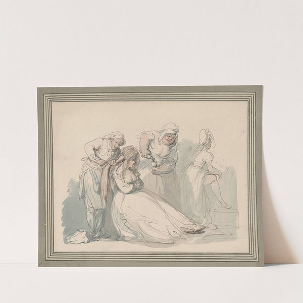 The morning dram by Thomas Rowlandson