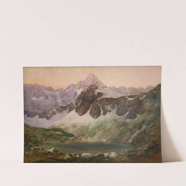 The Morskie Oko Lake (1924) by Aleksander Mroczkowski