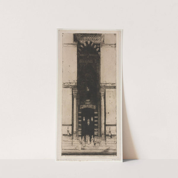 The Mosque Doorway, Cairo (1910) by David Young Cameron