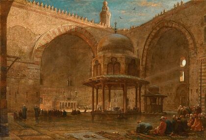 The Mosque of Sultan Hassan, Cairo