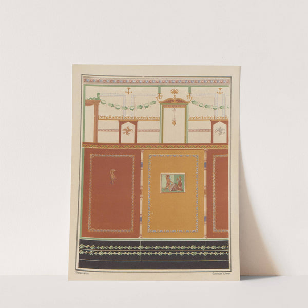 The most beautiful walls in Pompeii Pl.14 by Victor Steeger
