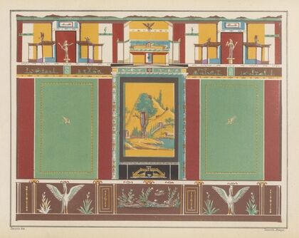 The most beautiful walls in Pompeii Pl.16