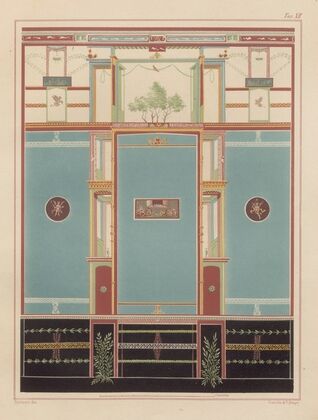 The most beautiful walls in Pompeii Pl.19