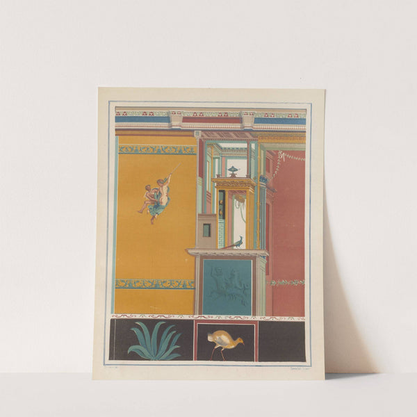 The most beautiful walls in Pompeii Pl.20 by Victor Steeger