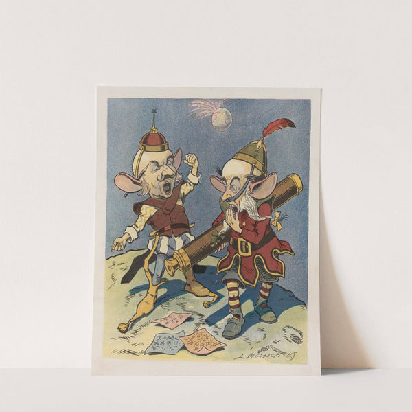 The most important thing in the universe (1906) by Louis Glackens