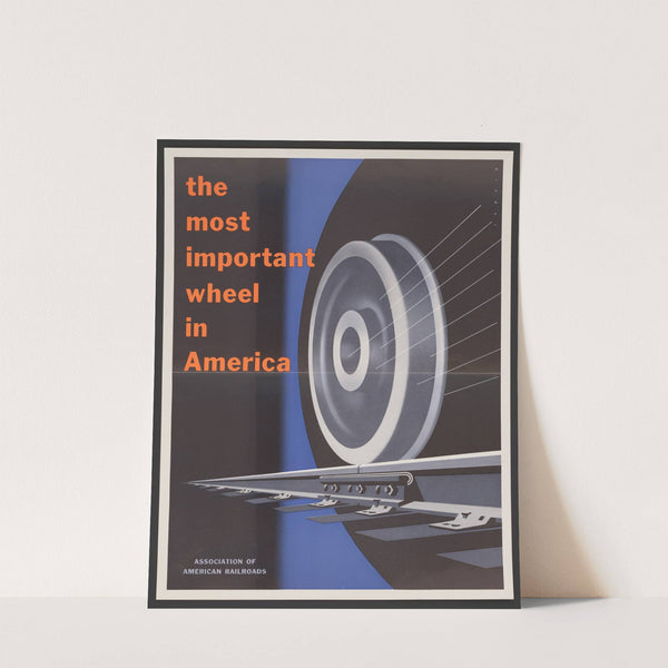 The most important wheels in America. (1952) by Joseph Binder
