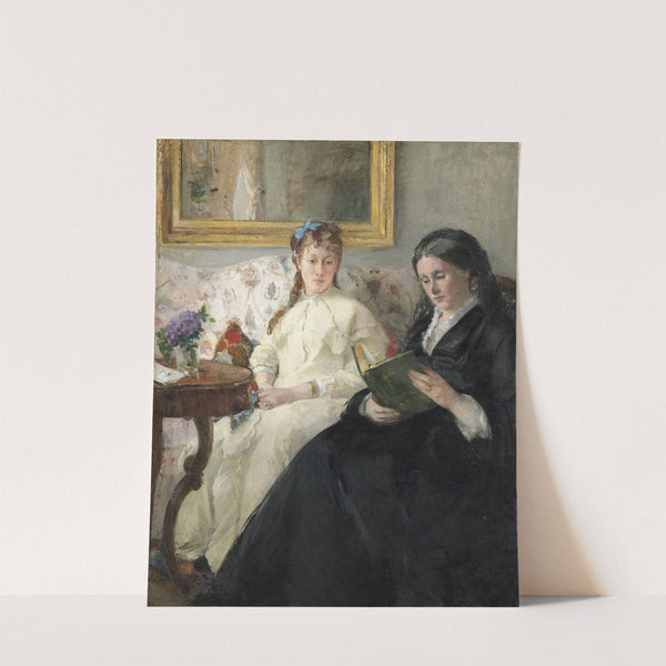 The Mother and Sister of the Artist (1869-1870) by Berthe Morisot