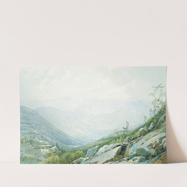 The Mount Washington Range, from Mount Kearsarge by William Trost Richards