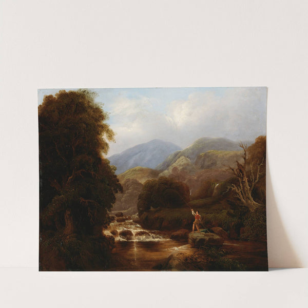 The Mountain Rivulet by Thomas James Mulvany