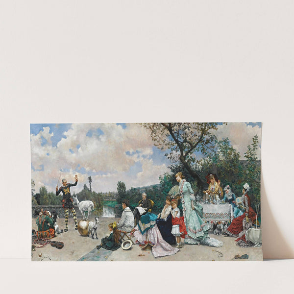 The Mountebank (1878) by Julius Leblanc Stewart