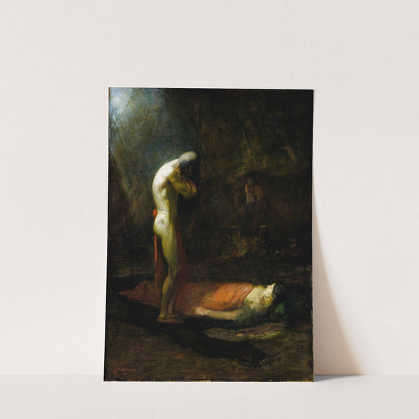 The Mourning Brave by Edwin Willard Deming