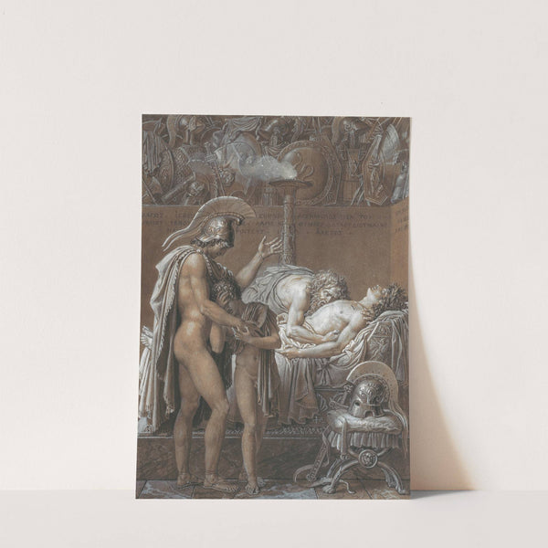 The Mourning of Pallas (ca 1790–93) by Anne Louis Girodet-Trioson