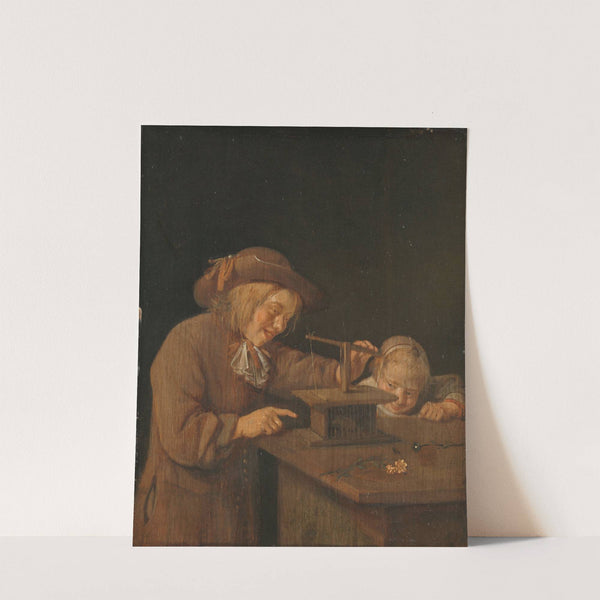 The Mousetrap by Quirijn Van Brekelenkam