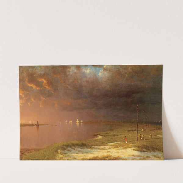 The Mouth of the Shrewsbury River (1867) by Sanford Robinson Gifford