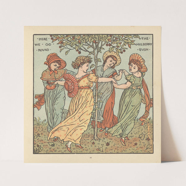 Ye Frog and Ye Crow (1876) by Walter Crane