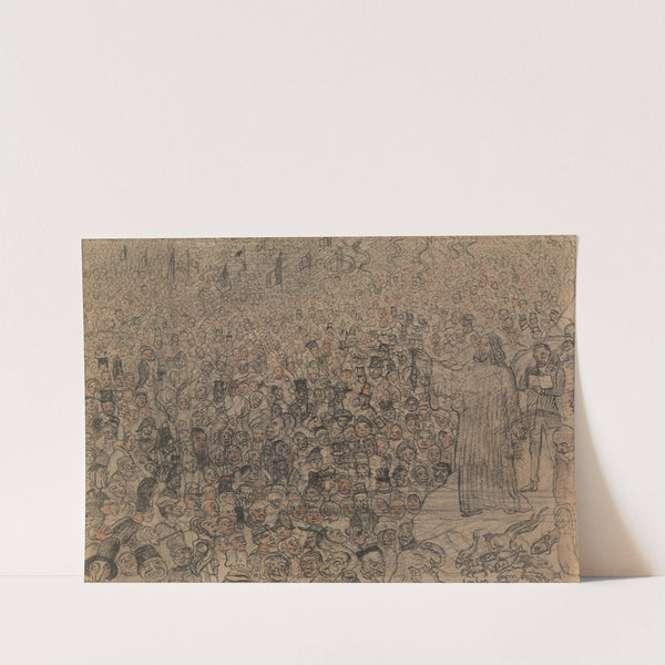 The Multiplication of the Fishes (1891) by James Ensor