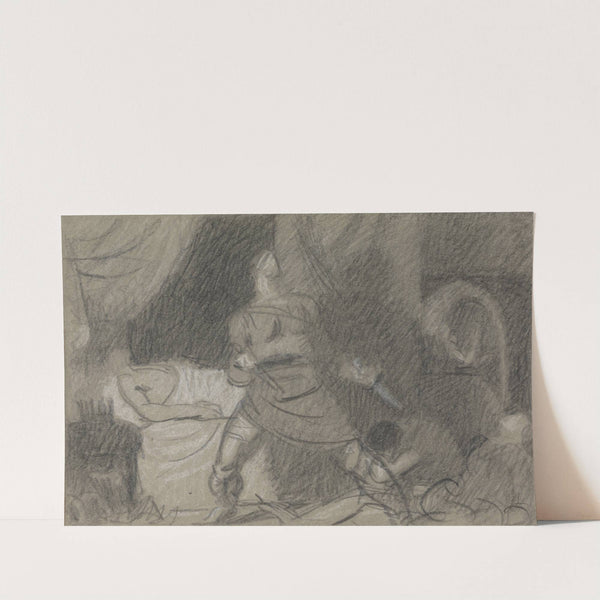 The Murder of Duncan - Macbeth with the Daggers by Benjamin Robert Haydon