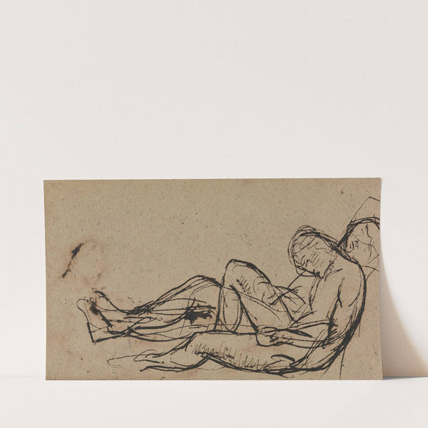 The Murder of Duncan – Study of Sleeping Grooms (between 1809 and 1811) by Benjamin Robert Haydon