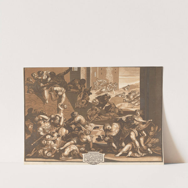 The Murder of the Innocents (after Jacopo Tintoretto) by John Baptist Jackson