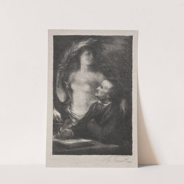 The Muse by Henri Fantin-Latour