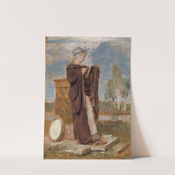 The Muse Thalia (1893) by Arnold Böcklin