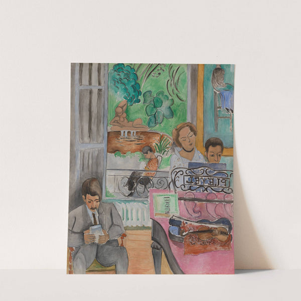 The Music Lesson (1917) by Henri Matisse