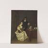The Music Lesson by Studio of Gerard ter Borch the Younger