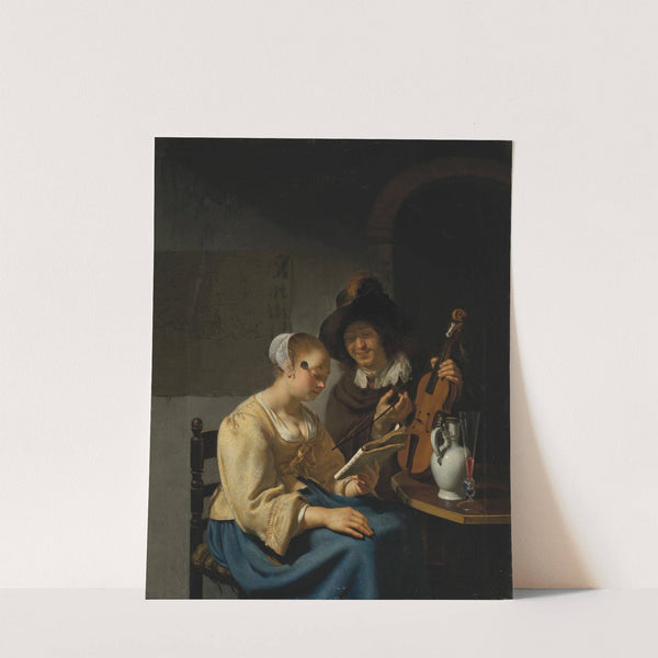 The Music Lesson by Frans van Mieris the Elder