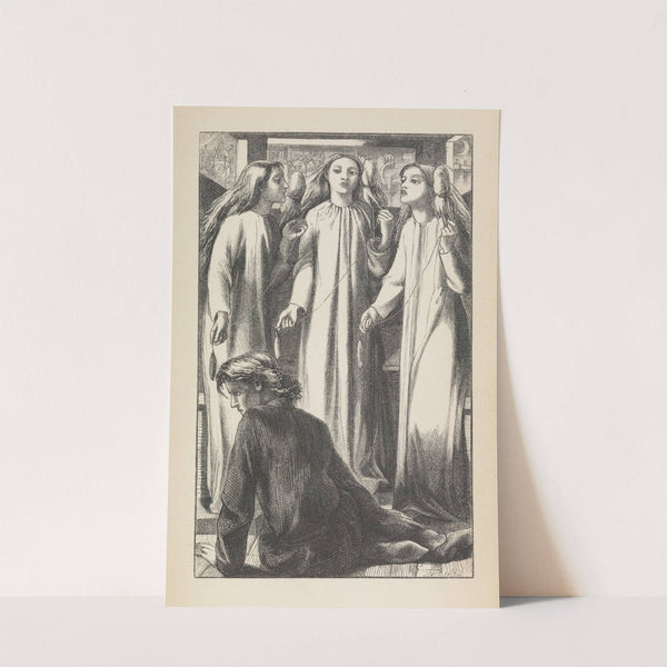 The Music Master (1855) by Dante Gabriel Rossetti