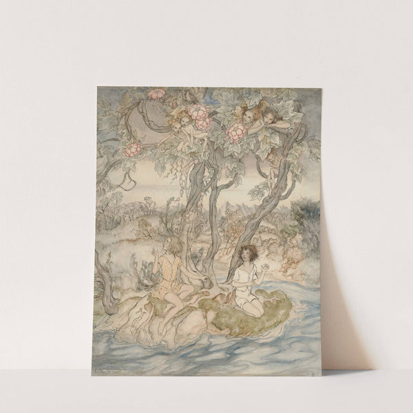 The Music of the Stream by Arthur Rackham